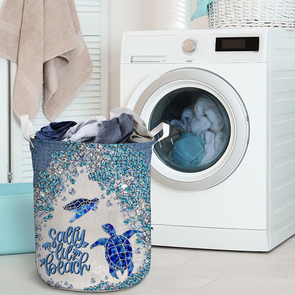 Turtle Bling - Personalized Turtle Storage Basket