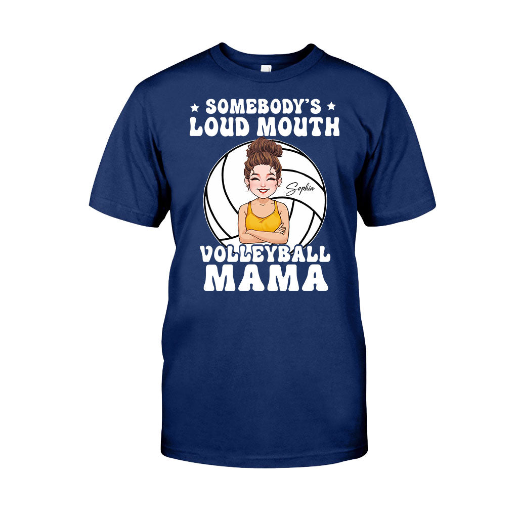 Maman Volleyballeuse à la Grande Gueule - T-shirt et sweat à capuche de volley-ball personnalisés