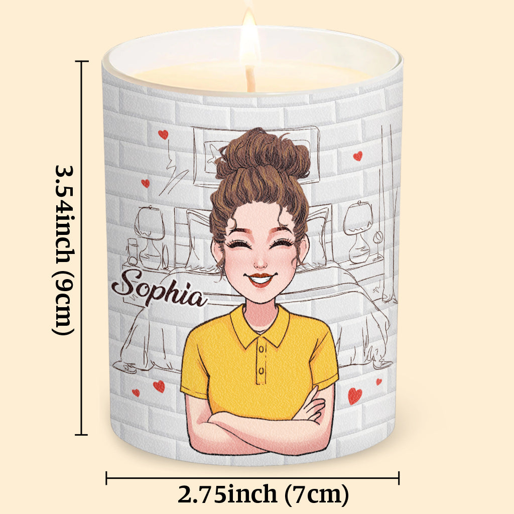 What Day Is Today - Personalized Retired Candle With Wooden Lid