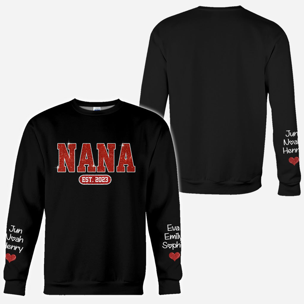 Best Nana/Grandma/Mother/Mama... Ever - Personalized Grandma All Over Shirt