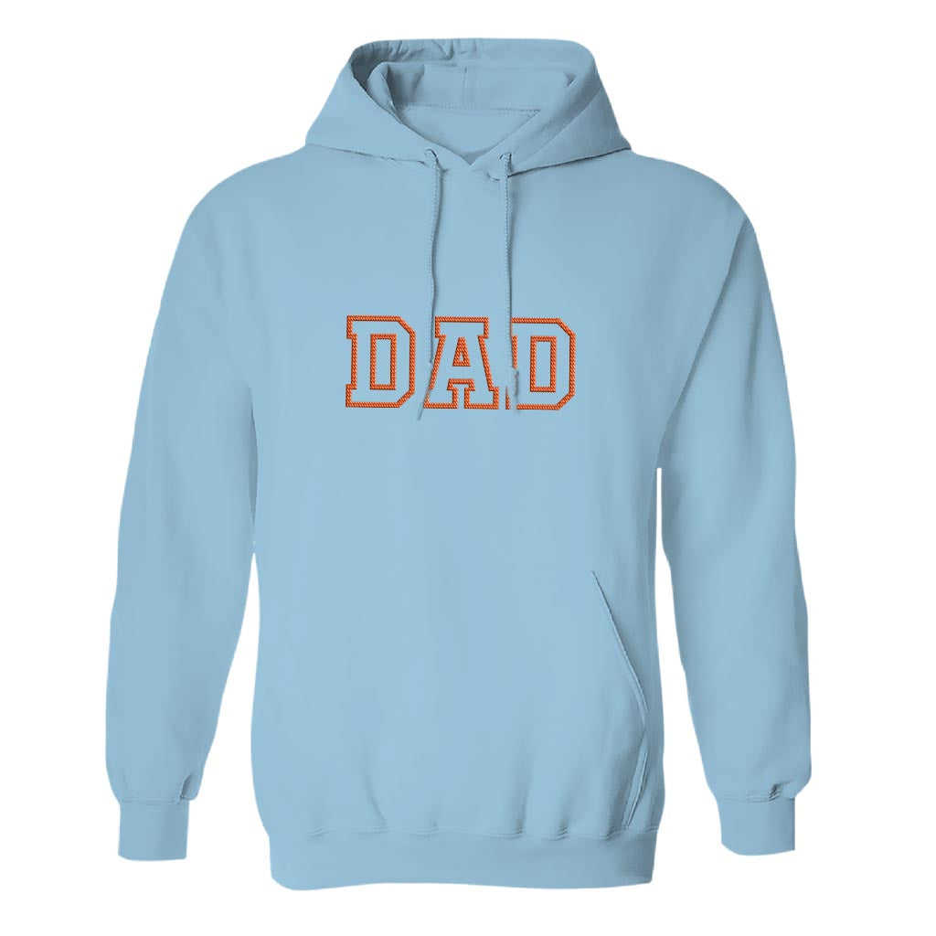 Sweat à capuche brodé personnalisé avec nom - Nom personnalisé pour papa
