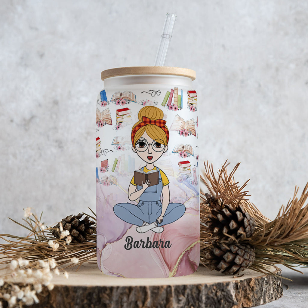 Voilà ce que je fais - Livre personnalisé en verre