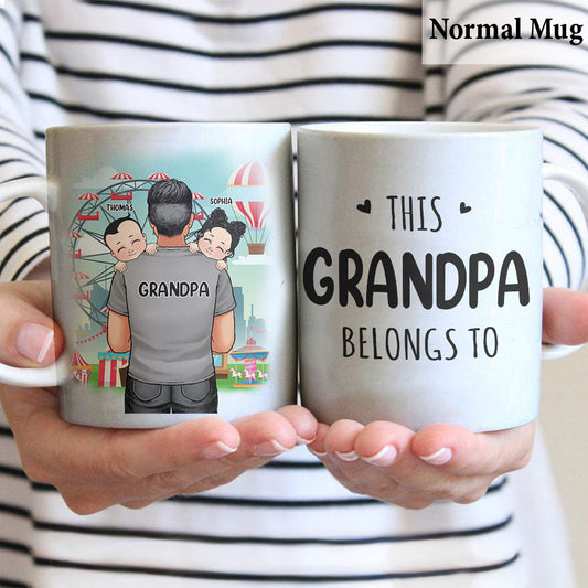 Meilleur papa du monde - Cadeau pour papa, grand-père, oncle, mari - Mug personnalisé