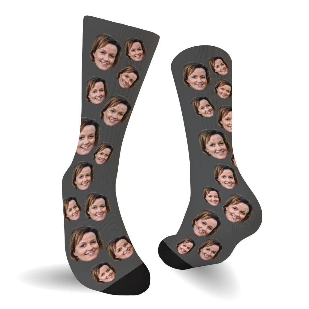 Custom Face - Personalized Step Mom Socks