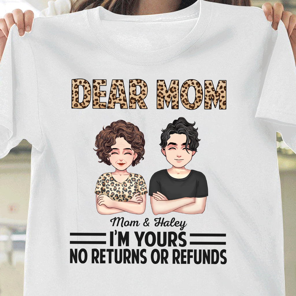 Chers maman et papa, je suis à vous - Cadeau pour maman et papa - T-shirt et sweat à capuche personnalisés