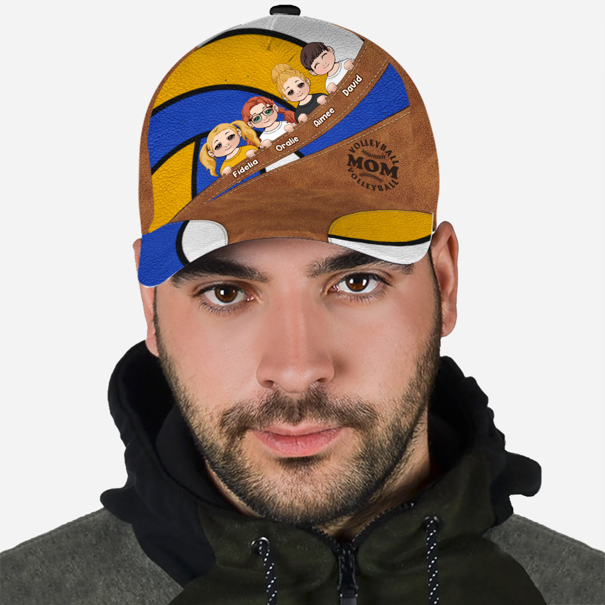 Maman de volley-ball - Casquette de volley-ball classique personnalisée