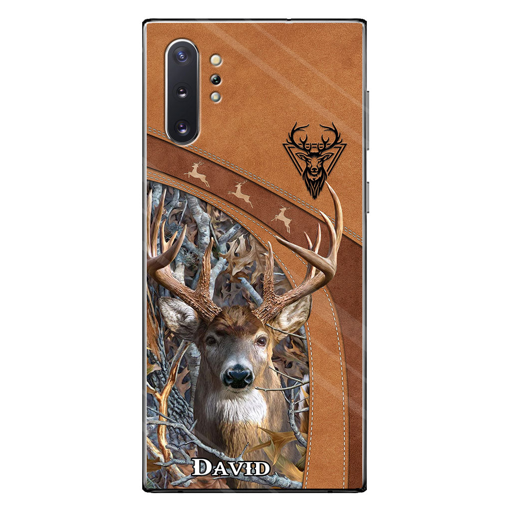 La vie est plus belle dans les bois - Coque de téléphone personnalisée pour la chasse