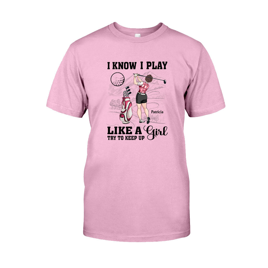 Golf Instruction - Golf gift for her, girlfriend, wife, daughter - Personalized T-shirt And Hoodie