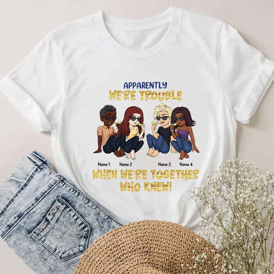 Les meilleures amies sont celles qu'on choisit soi-même - Cadeau pour sa sœur - T-shirt et sweat à capuche personnalisés