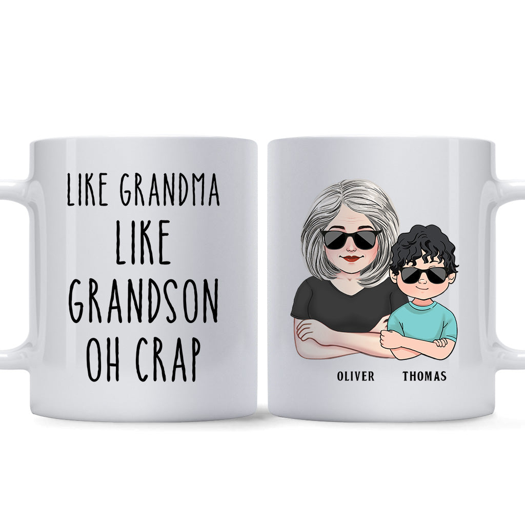 Tel père, tel fils - Cadeau pour papa, papa, fils - Mug personnalisé