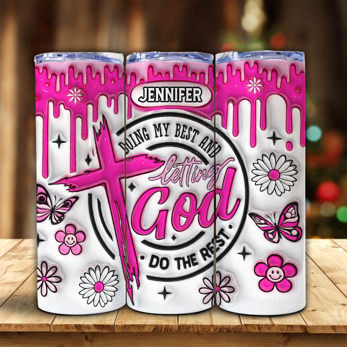 Je fais de mon mieux - Gobelet isotherme chrétien personnalisé