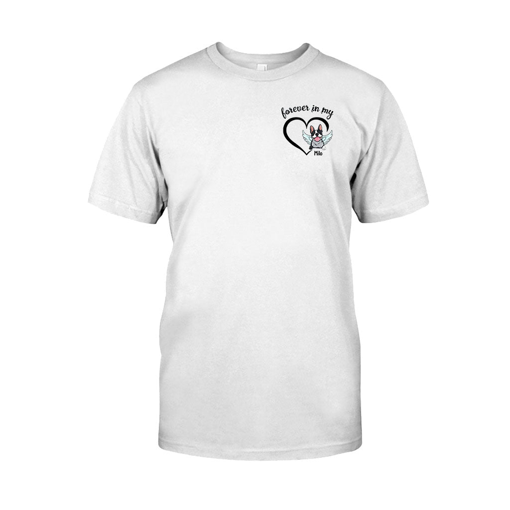 À jamais dans mon cœur - T-shirt et sweat à capuche personnalisés pour chien