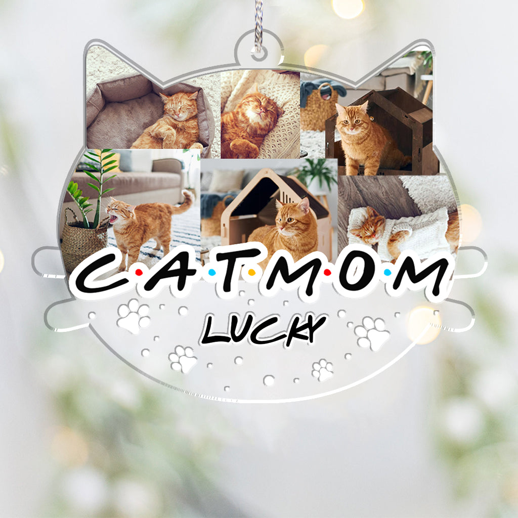 Maman chat, Maman chien, Papa chat, Papa chien - Ornement chat personnalisé