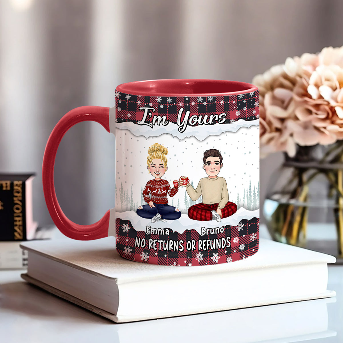 Je suis à toi - Mug personnalisé pour couple