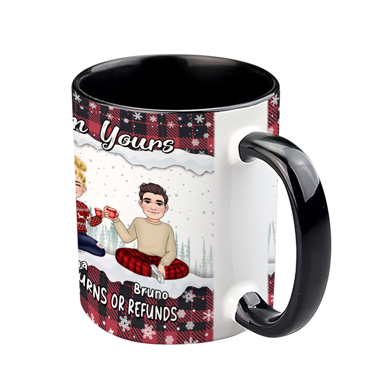 Je suis à toi - Mug personnalisé pour couple