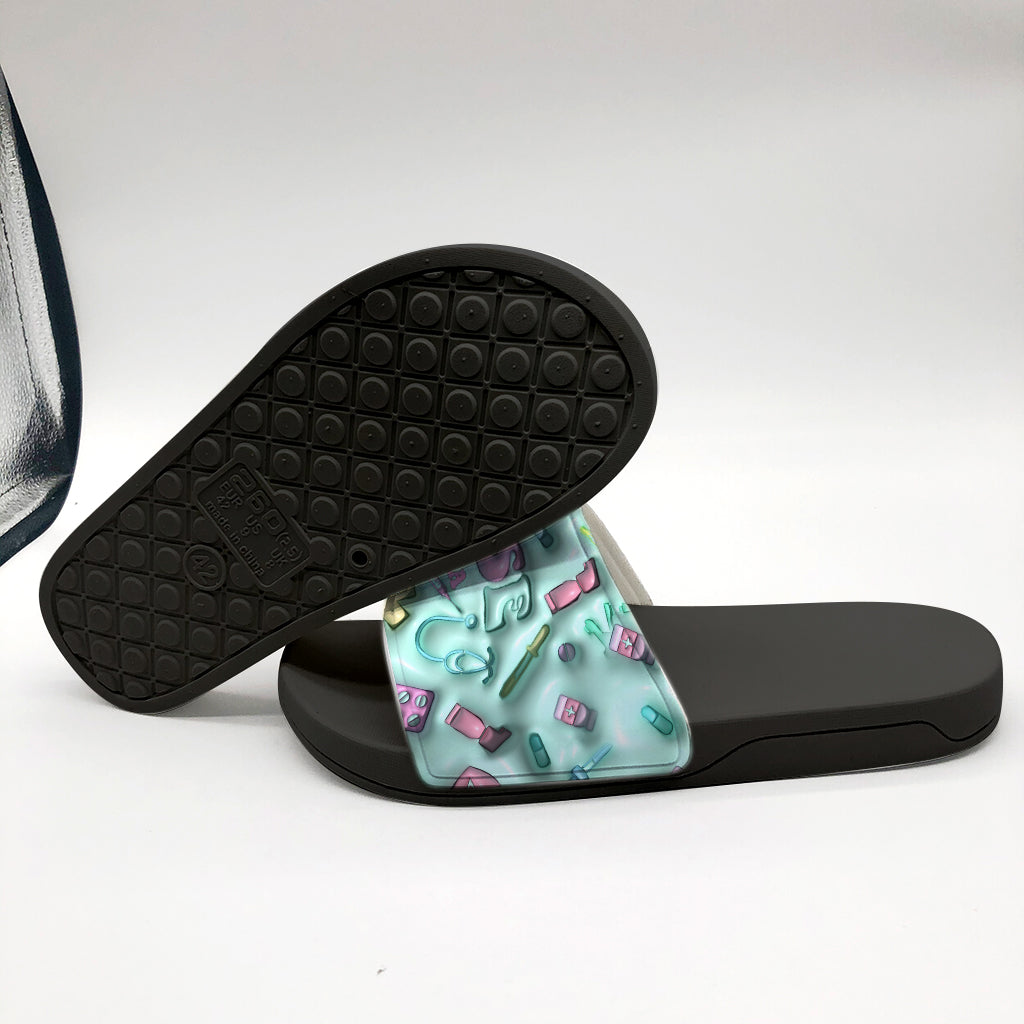 Vie d'infirmière - Sandales personnalisées pour infirmières