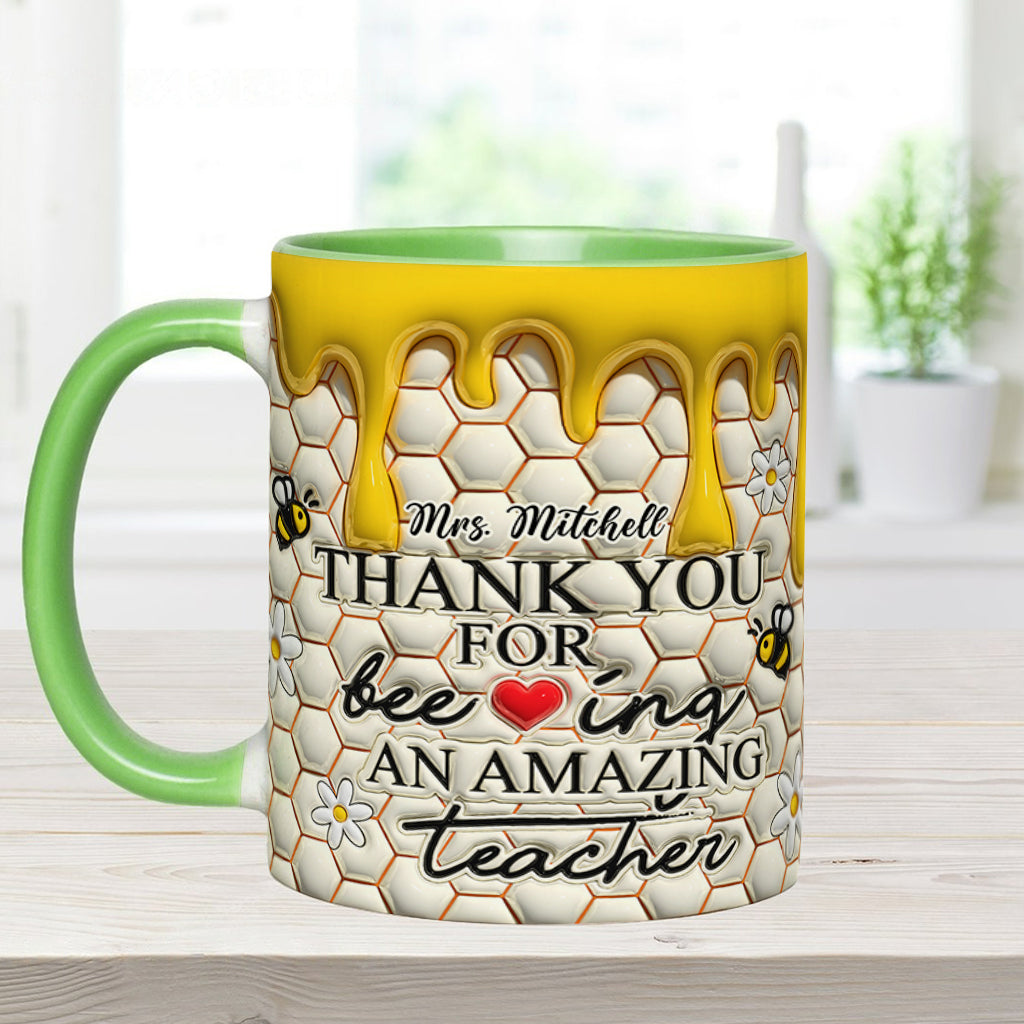 An Amazing Teacher - Personalized Teacher Accent Mug