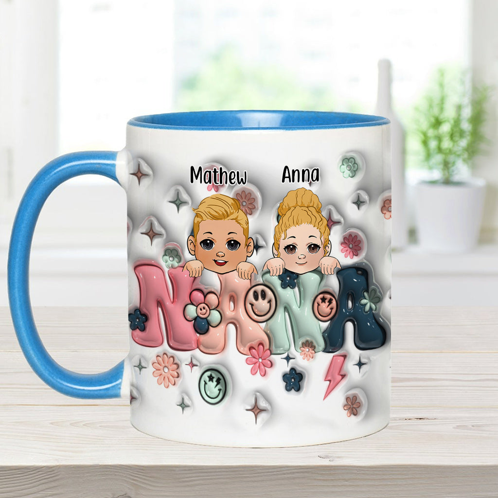 Meilleure grand-mère/mamie/mémé du monde - Cadeau pour grand-mère - Mug personnalisé