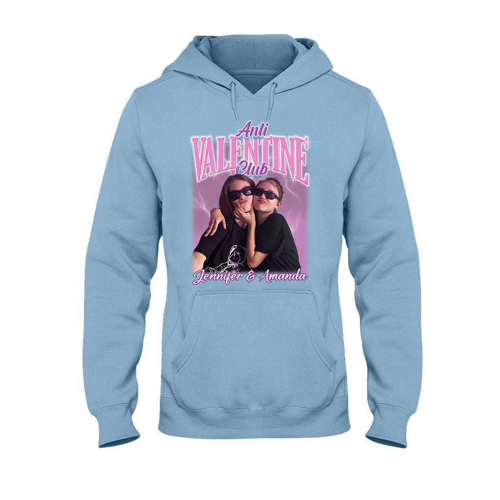 Club Anti-Saint-Valentin - T-shirt et sweat à capuche personnalisés pour meilleure amie