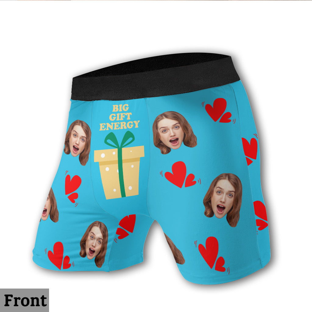 Boxers personnalisés pour homme - Cadeau idéal pour mari ou petit ami