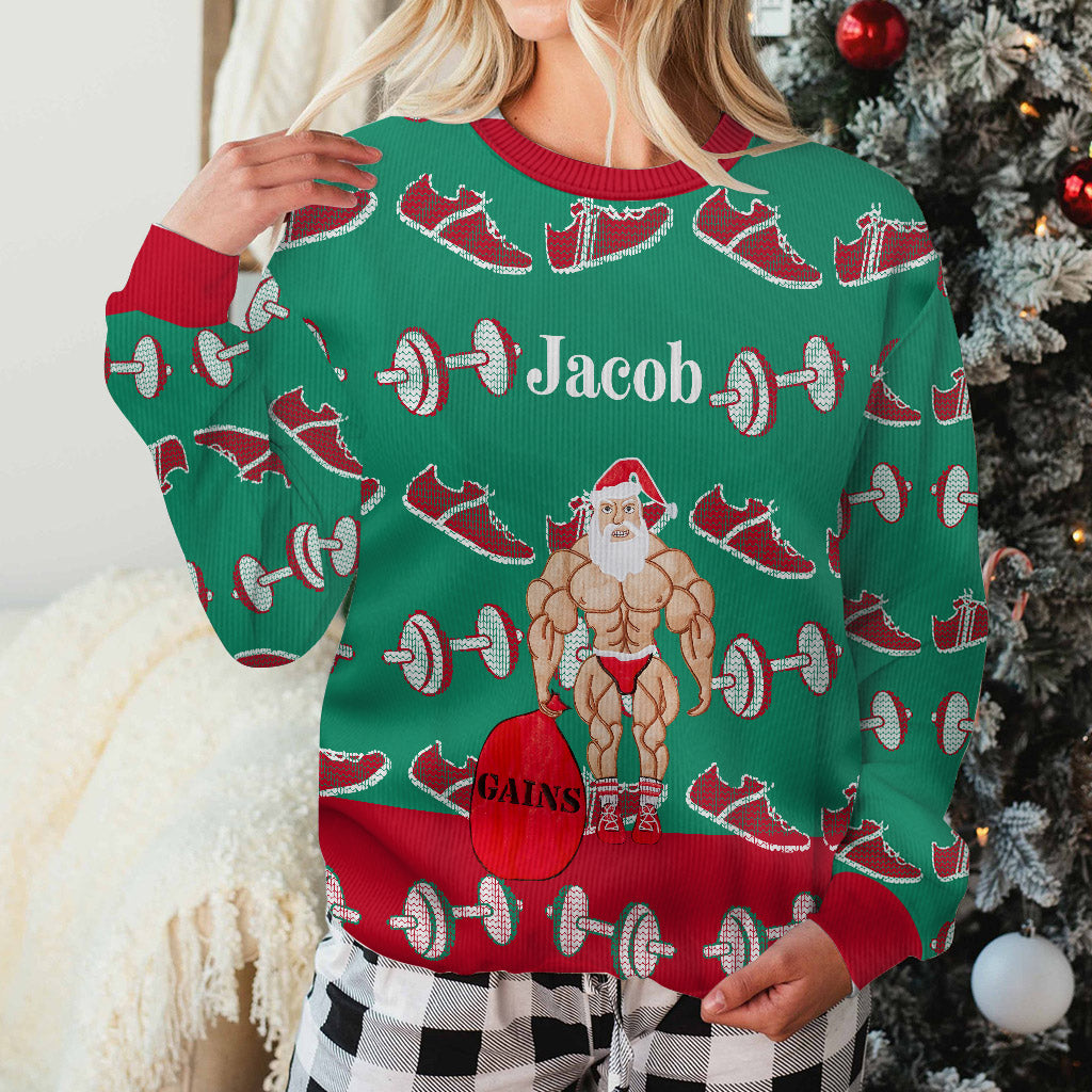 Gains - Pull moche de fitness personnalisé