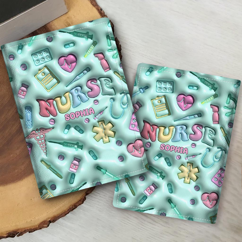Nurse Life - Personalized Nurse Passport Holder