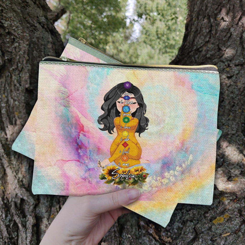 Lâchez prise - Pochette de yoga personnalisée