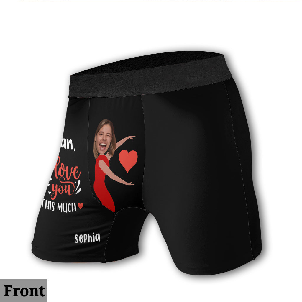 Je t'aime tellement - Boxers personnalisés pour couples