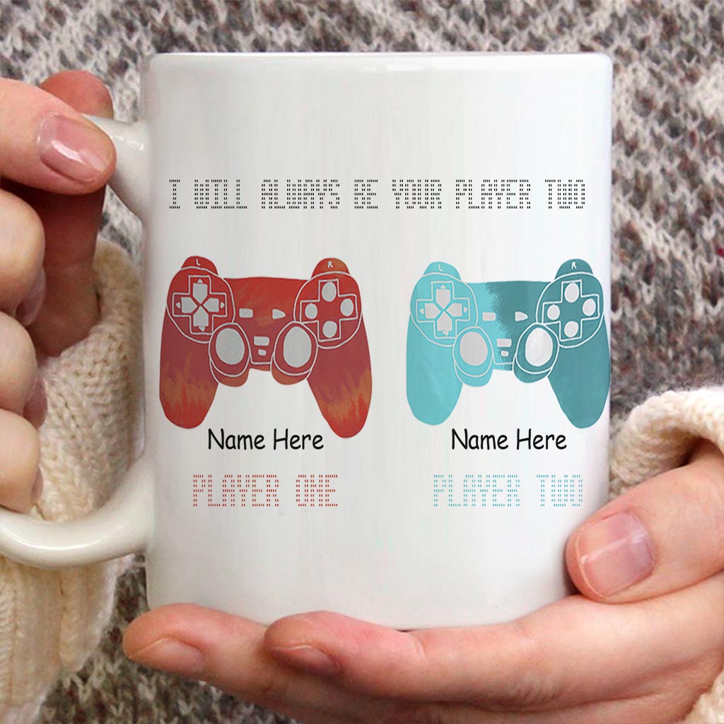 Je serai toujours ton joueur 2 - Mug de jeu vidéo personnalisé