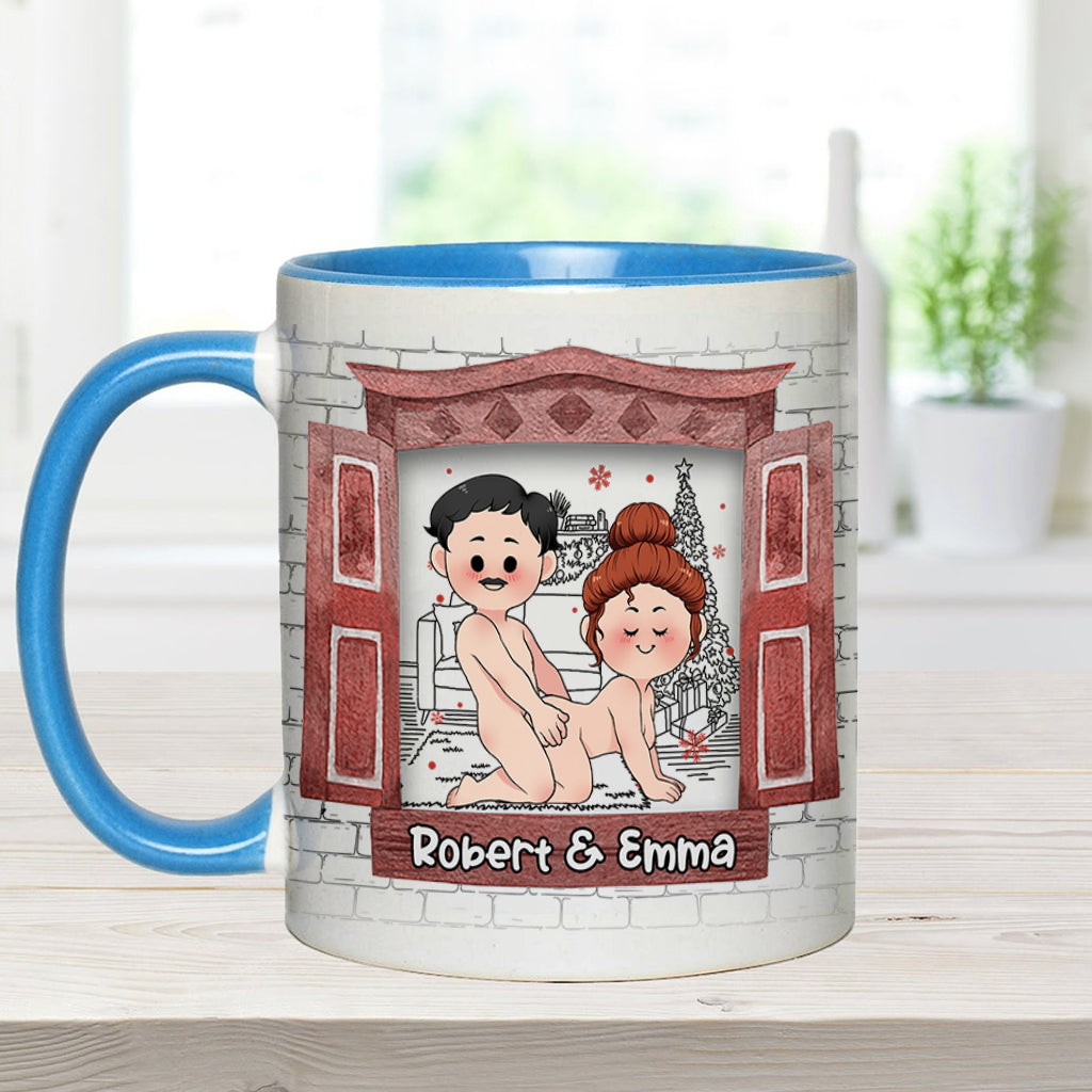 Tout ce que je veux pour Noël, c'est toi - Mug personnalisé pour couple
