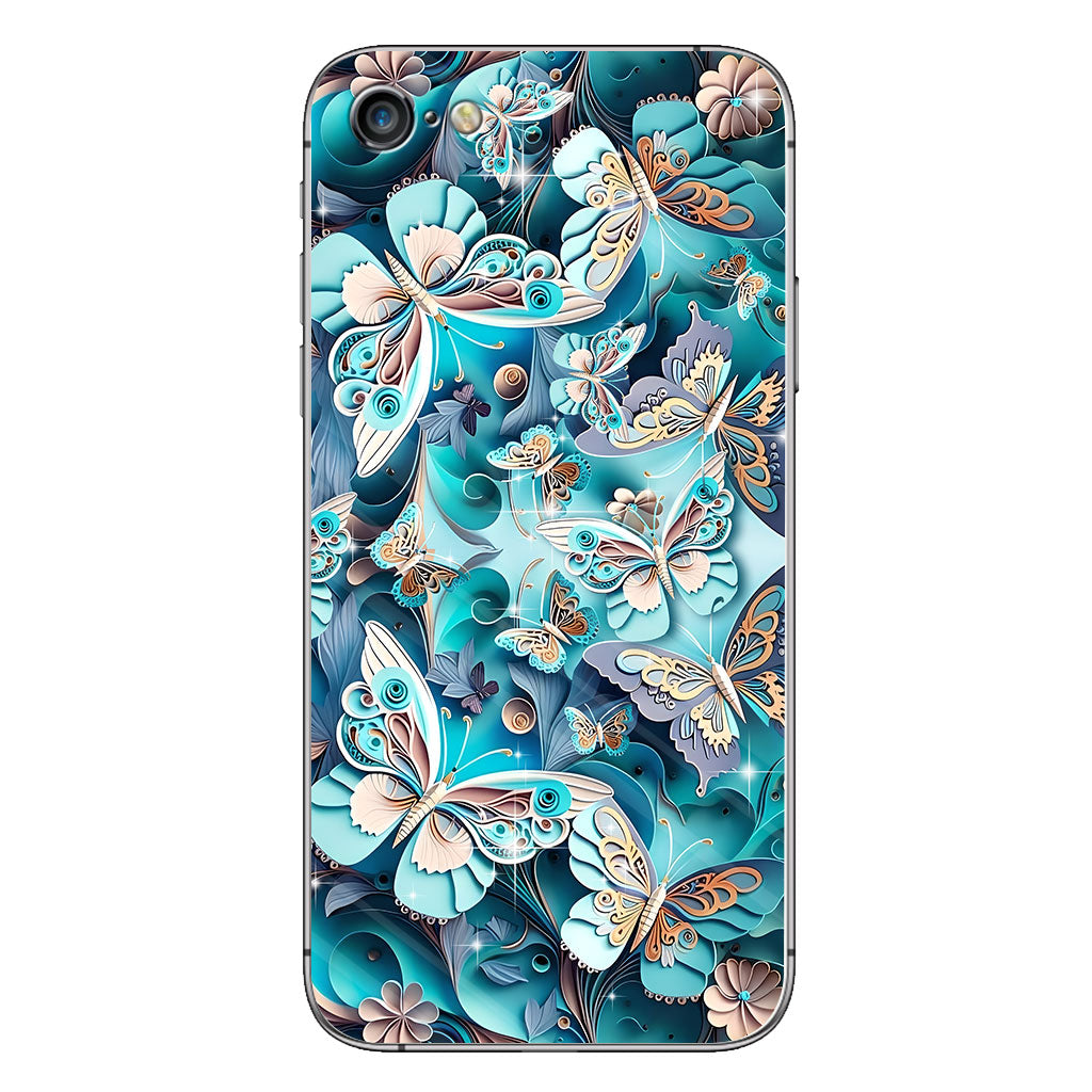 Coque de téléphone Papillons Amoureux - Coque de téléphone Papillon