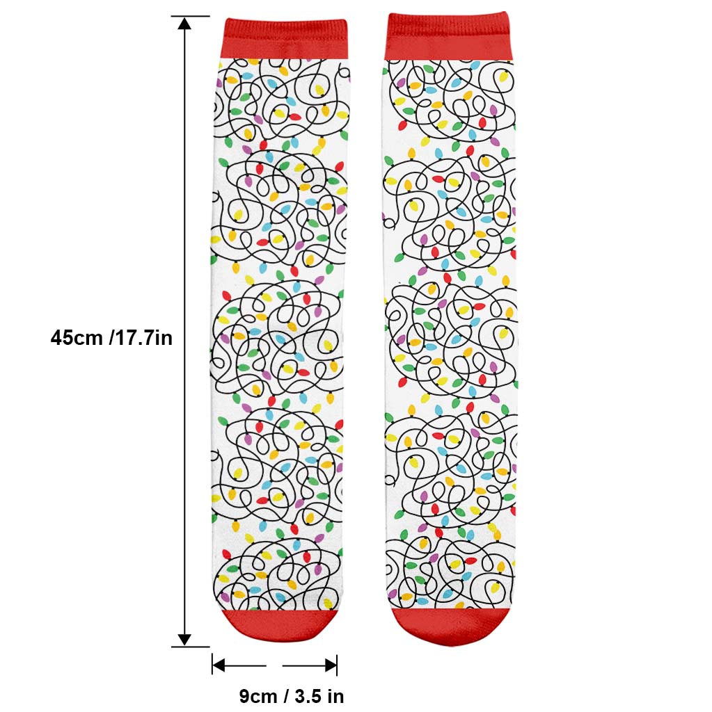 I Can Get You On The Naughty List - gift for husband, wife, boyfriend, girlfriend - Personalized Socks