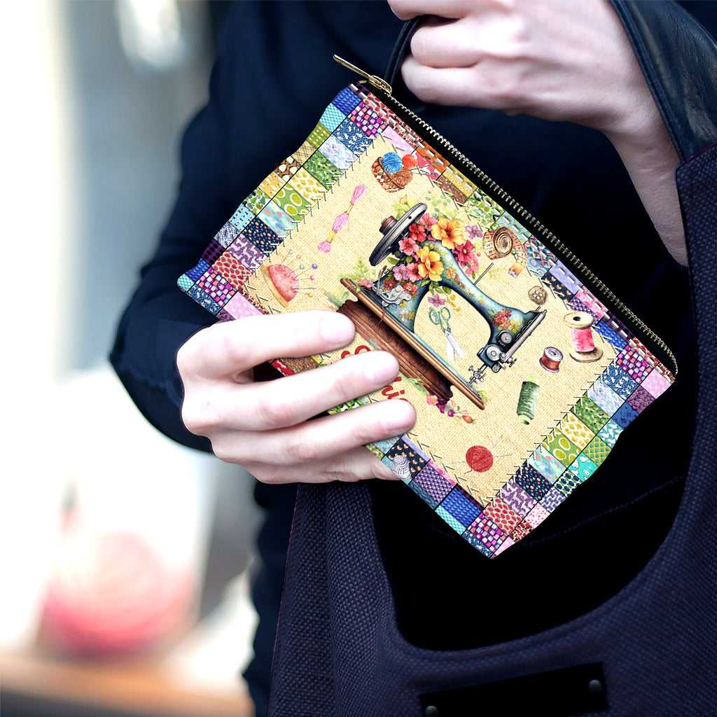 Je couds mais - Pochette à couture personnalisée