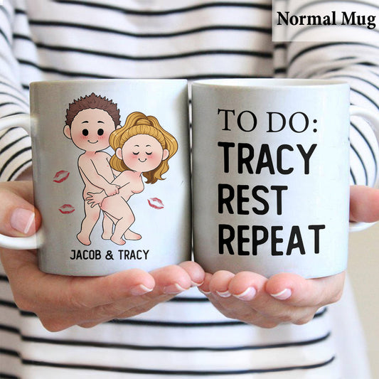 Liste de choses à faire - Mug personnalisé pour couple