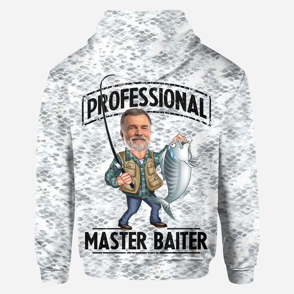 T-shirt de pêche personnalisé Master Baiter -