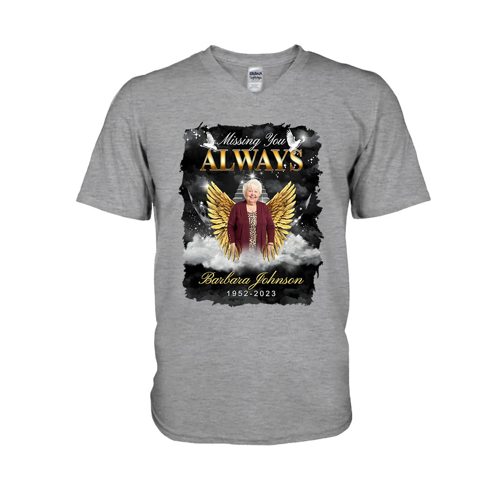 Toujours dans mon cœur - T-shirt et sweat à capuche commémoratifs personnalisés