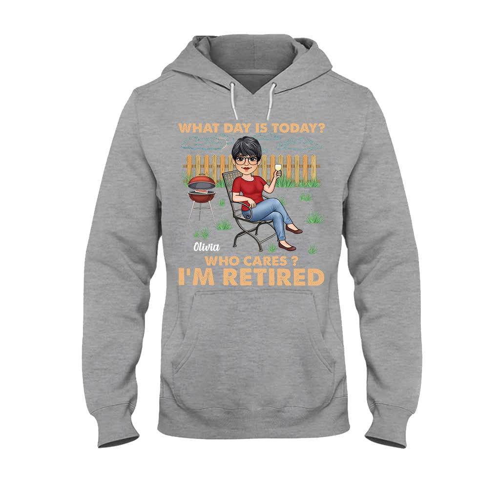 Quel jour sommes-nous ? Qui s'en soucie ? - T-shirt et sweat à capuche personnalisés pour retraités