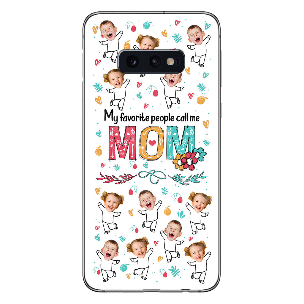Mes personnes préférées m'appellent Nana - Cadeau pour grand-mère, maman - Coque de téléphone personnalisée