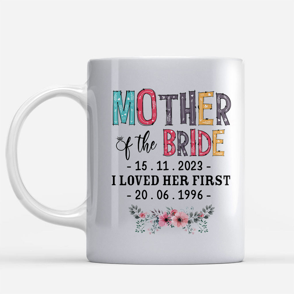 Mother Of The Bride - Personalized Mother Mug