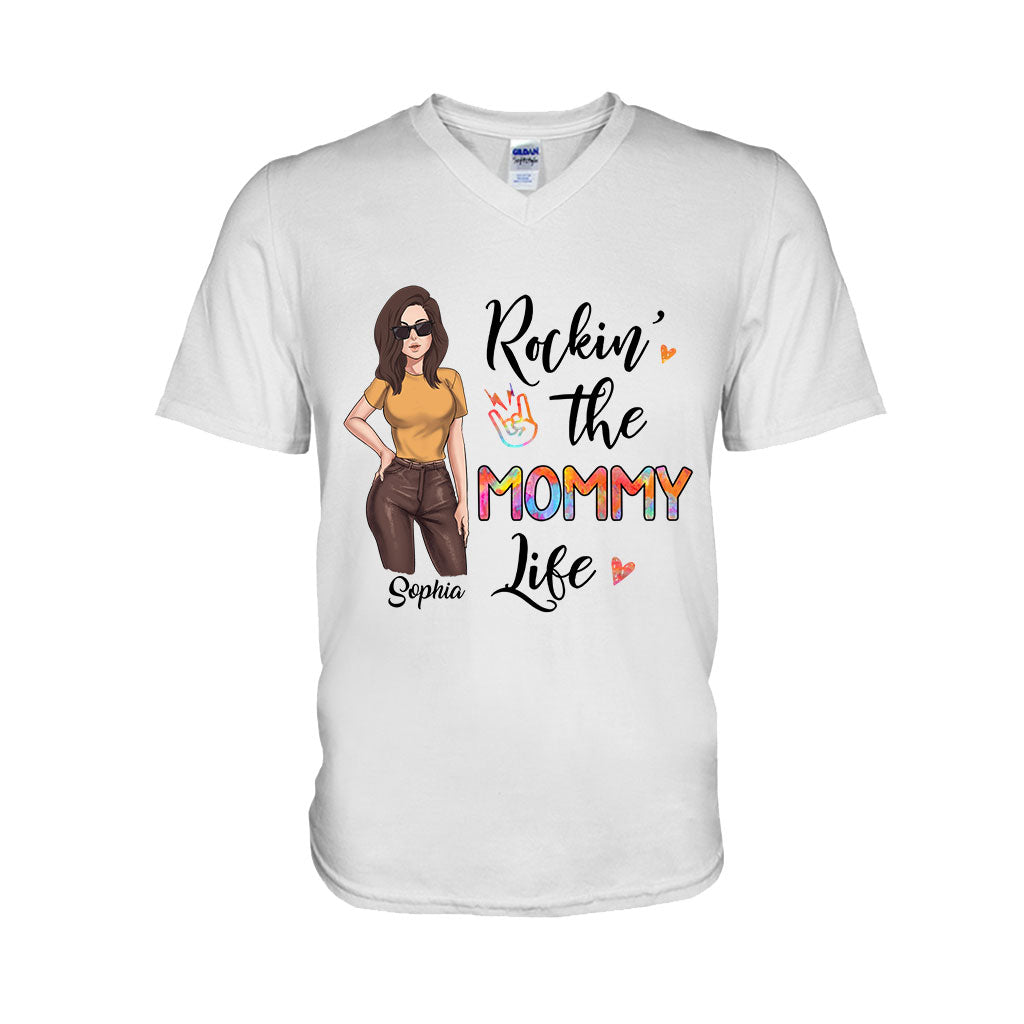 Rockin' The Nana Life - Gift for grandma, mom - Personalized T-shirt And Hoodie