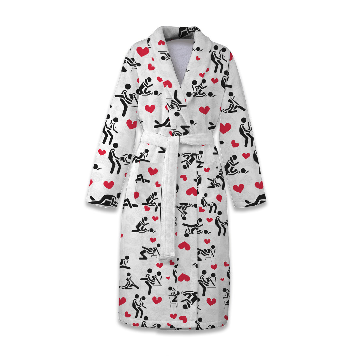 Je t'aime - Pyjama kimono personnalisé pour couple