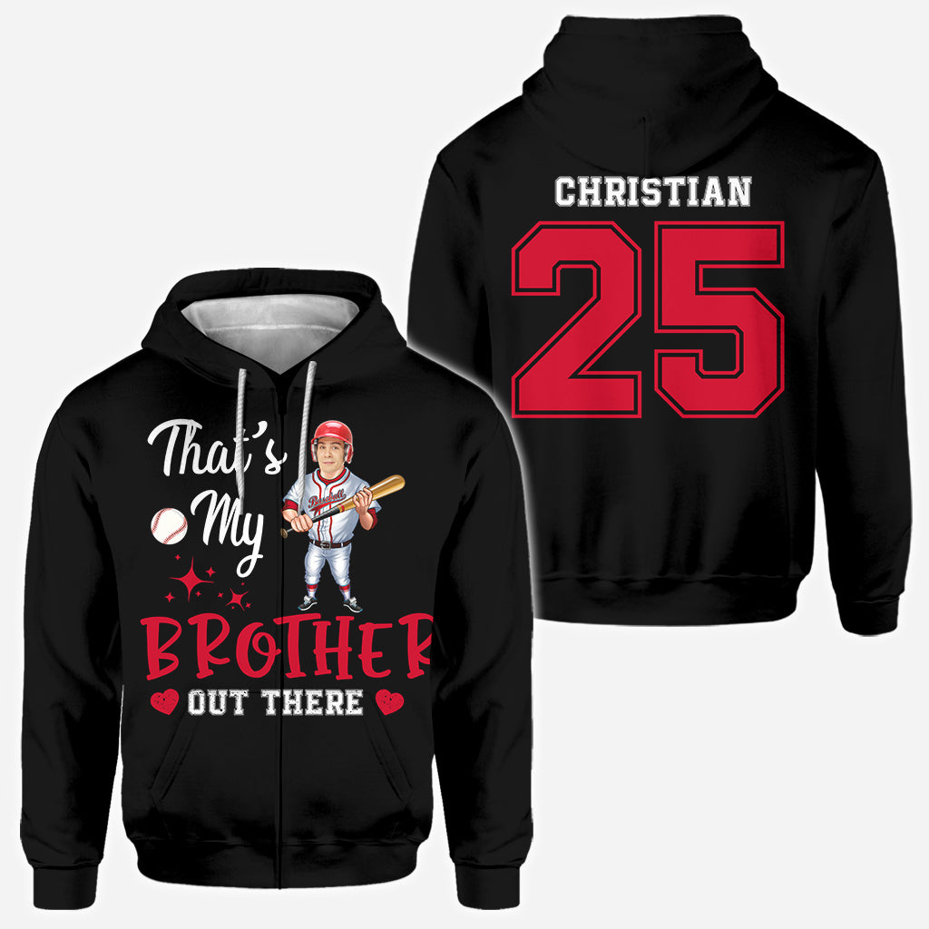 Mon joueur préféré - T-shirt de baseball personnalisé intégral