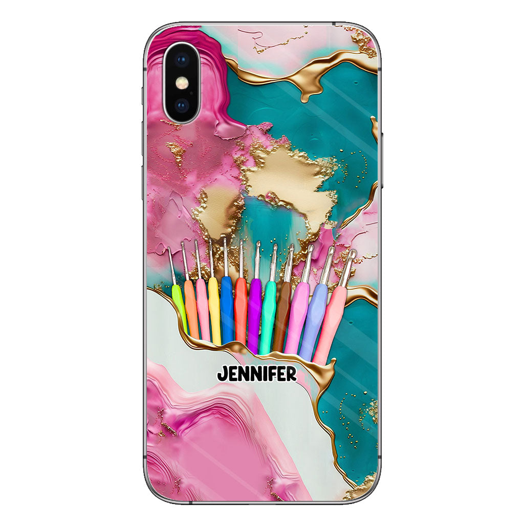 Love Crocheting - Personalized Crocheting Phone Case