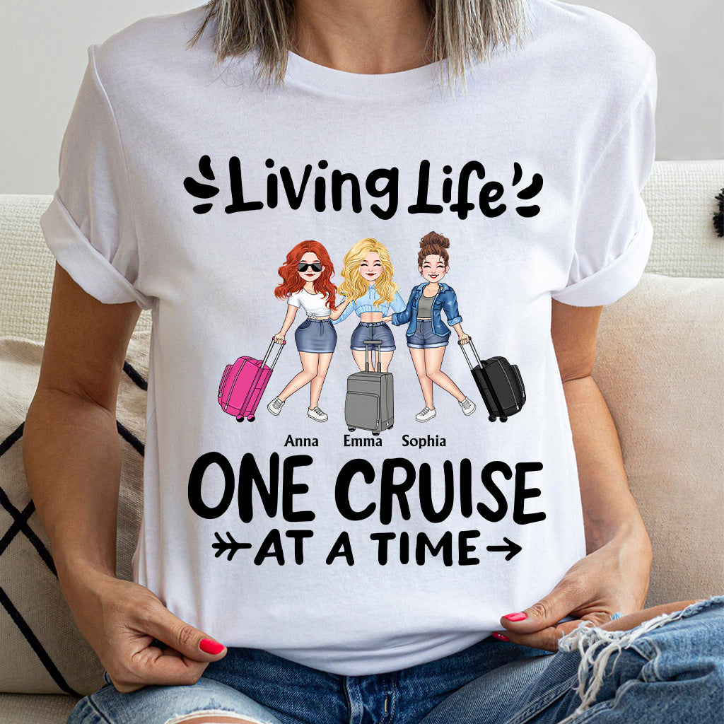 Équipe Croisière - Cadeau croisière pour amie, maman, sœur, fille - T-shirt et sweat à capuche personnalisés