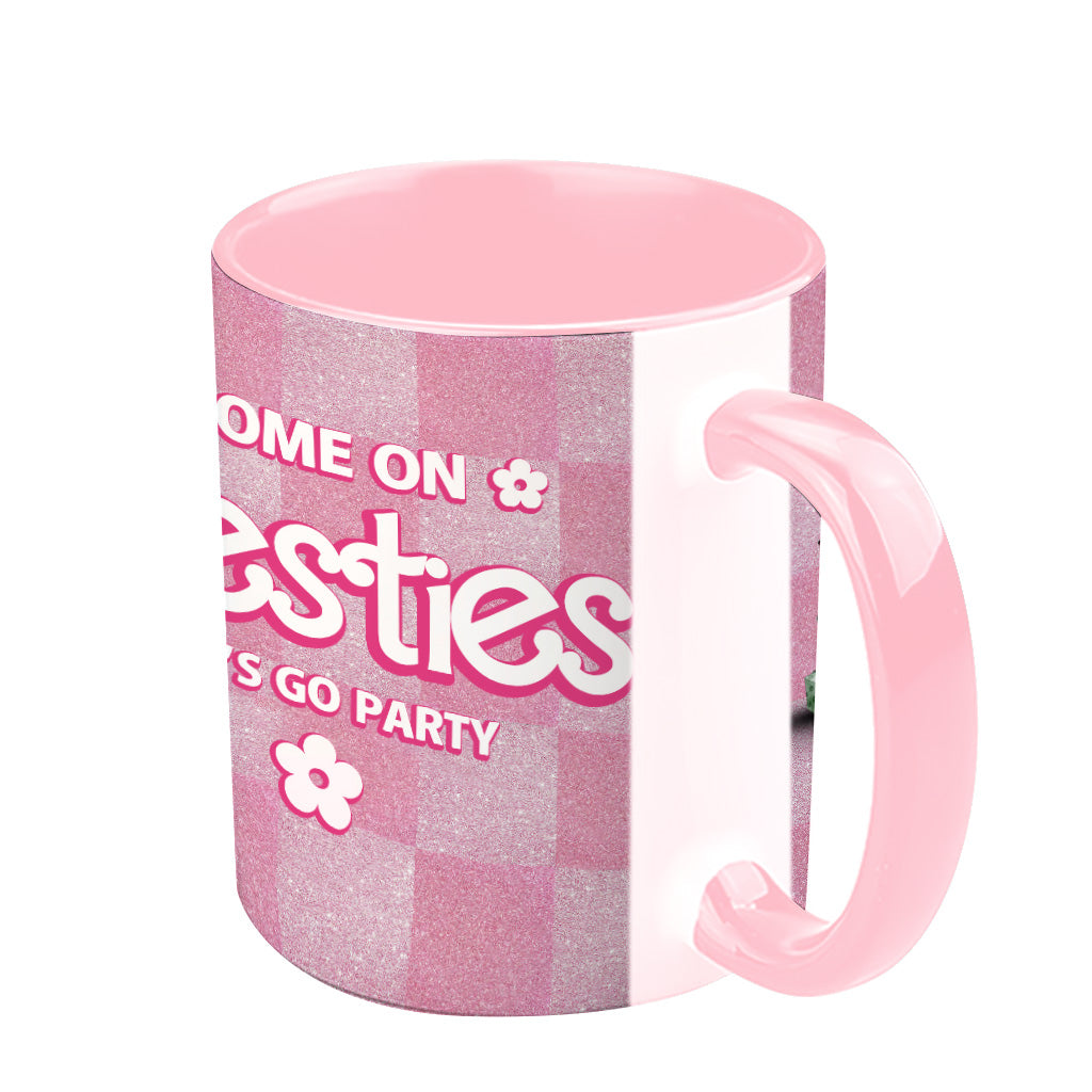 Allez les meilleures amies, on fait la fête ! - Mug personnalisé pour meilleures amies