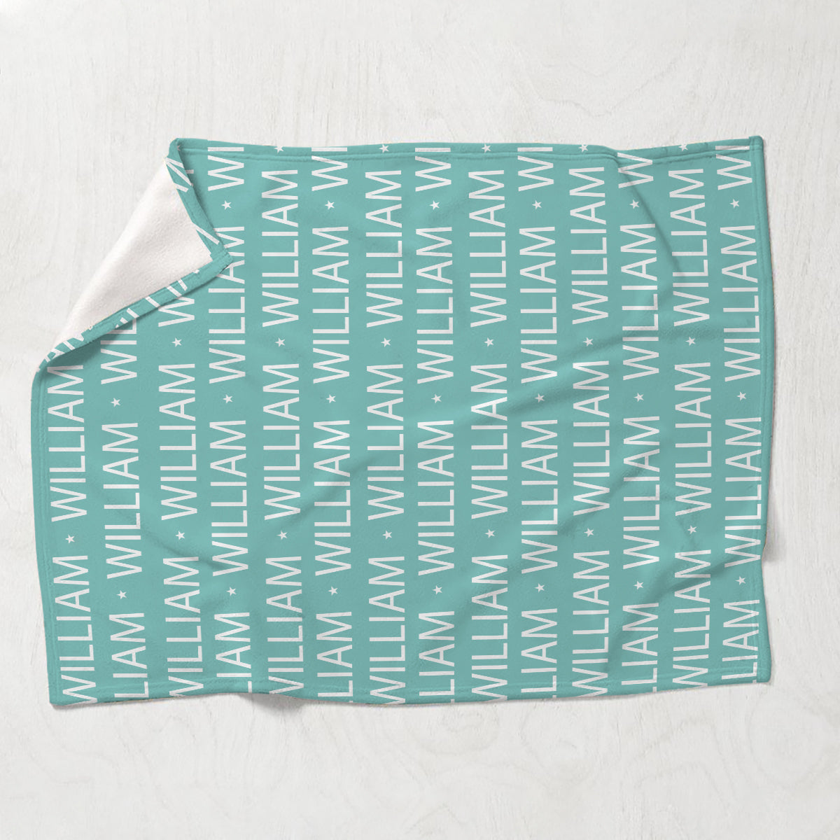 Couverture personnalisée avec nom - Cadeau pour petit-fils