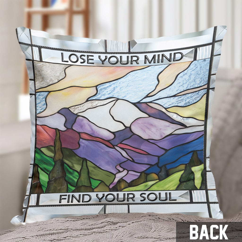 Perdez la tête - Coussin décoratif de randonnée