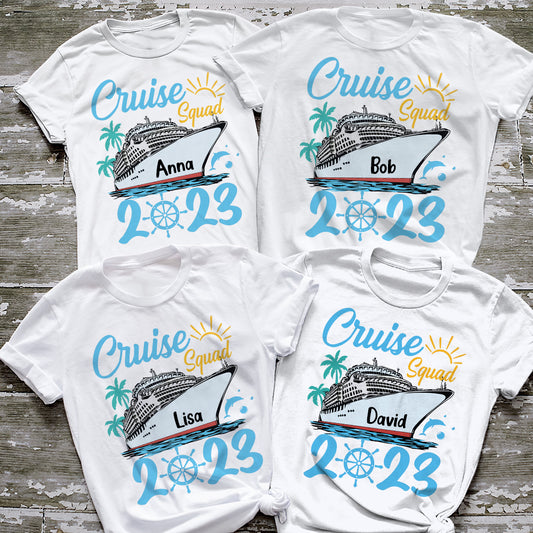 Cruising Squad - Personalized Cruising T-shirt And Hoodie