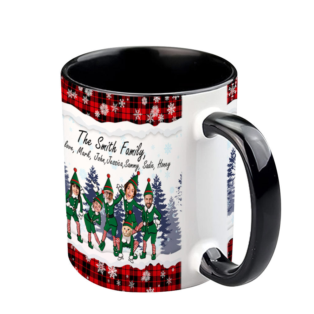 Joyeux Noël - Mug personnalisé pour la famille