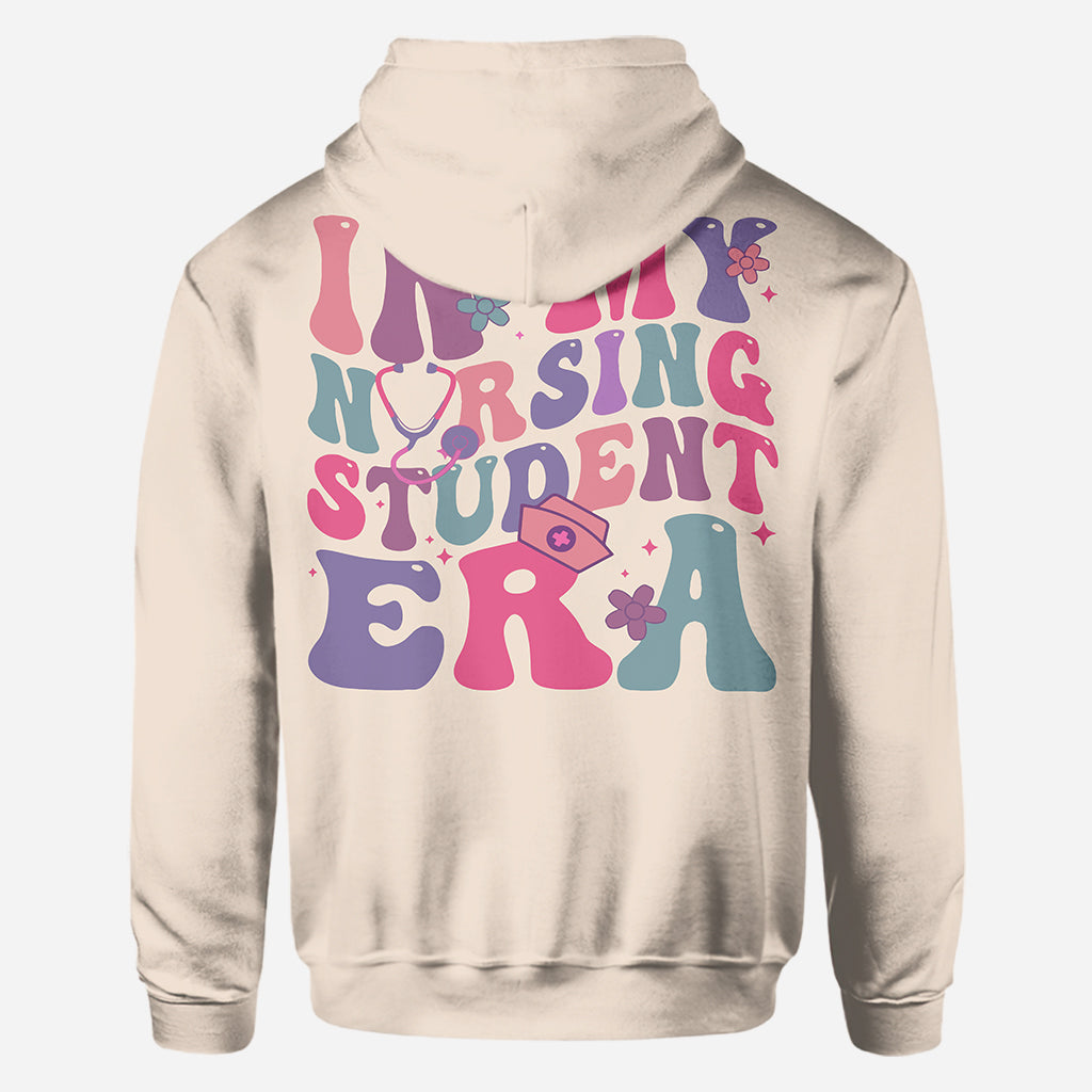 À l'époque où j'étais étudiante en soins infirmiers - Chemise personnalisée intégrale pour infirmière
